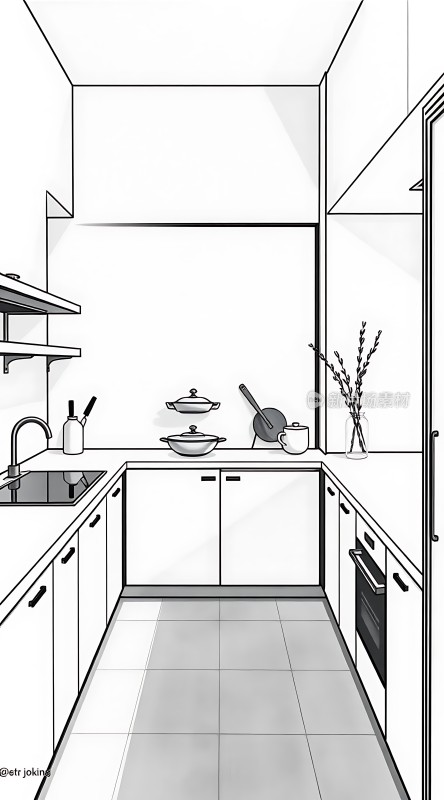 简约厨房设计现代风格功能齐全