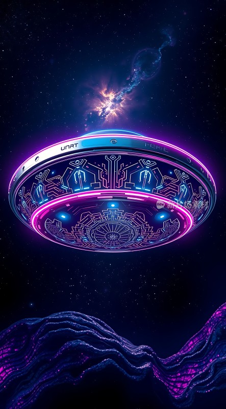 外星飞碟降临宇宙