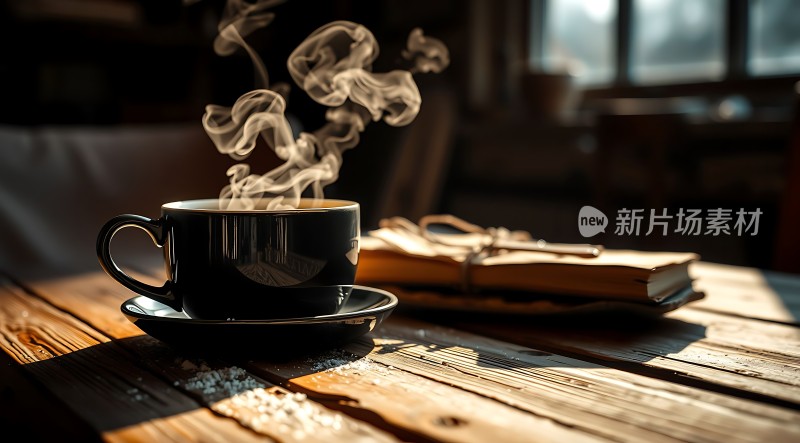 阳光下的咖啡时光