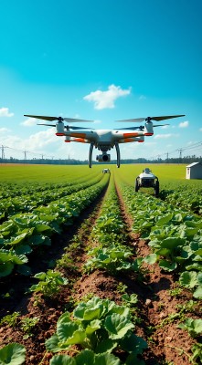 科技助力农业发展无人机巡田精准高效 科技助力农业发展无人机巡田精准高效