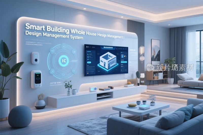 智能家居客厅展示图