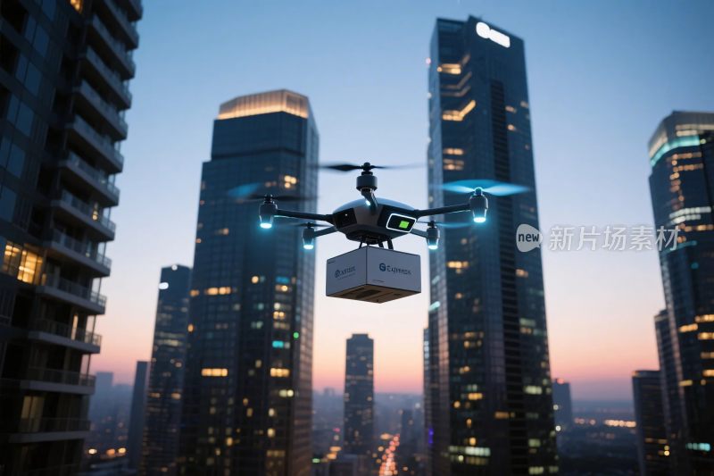 城市无人机配送场景