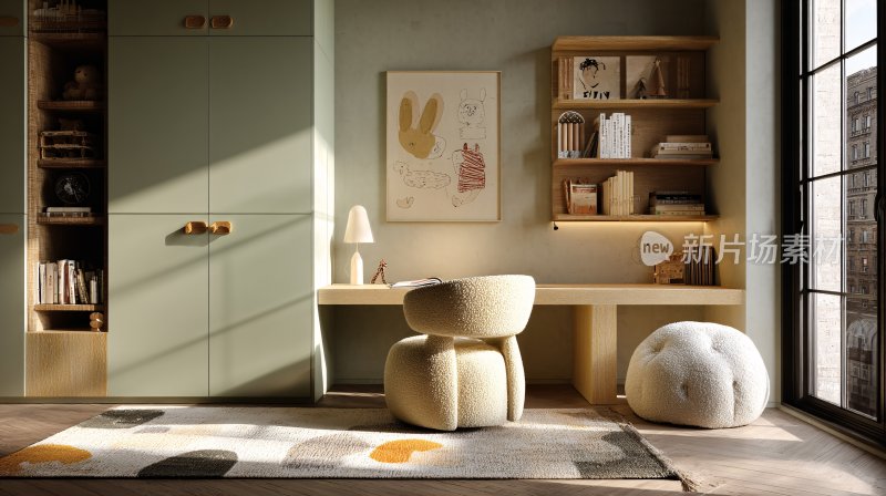 简约风格室内家居场景