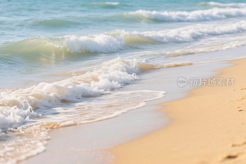 海滩海浪沙滩风光