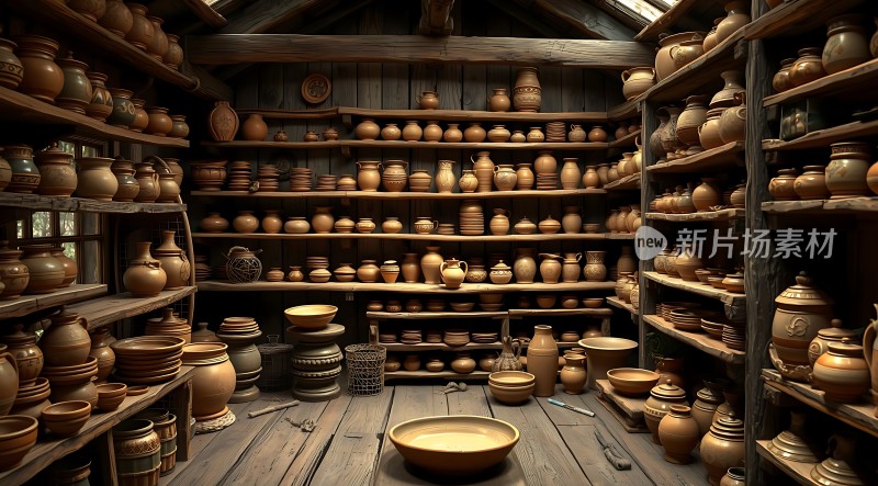 陶艺工坊古朴与艺术的完美融合