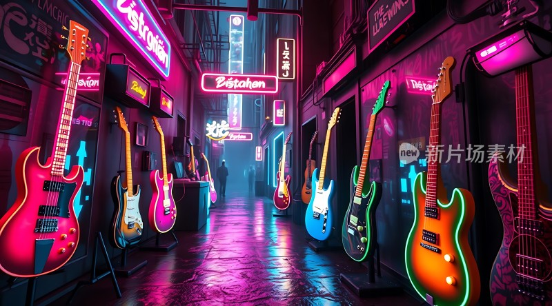 霓虹吉他街