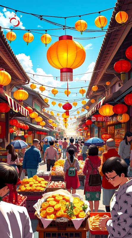 春节庙会热闹非凡