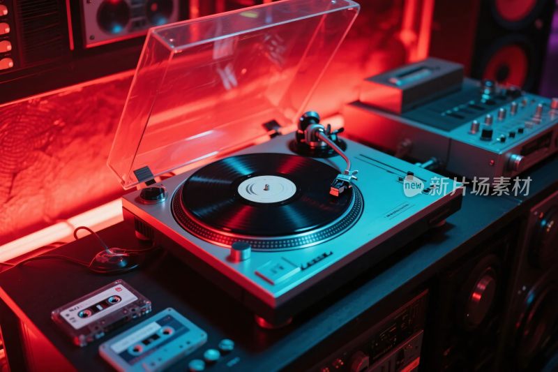 复古唱盘音乐设备