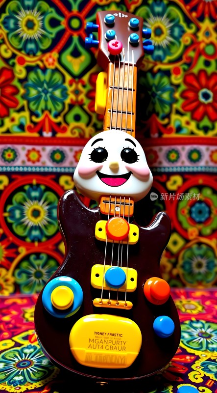 彩色吉他玩具