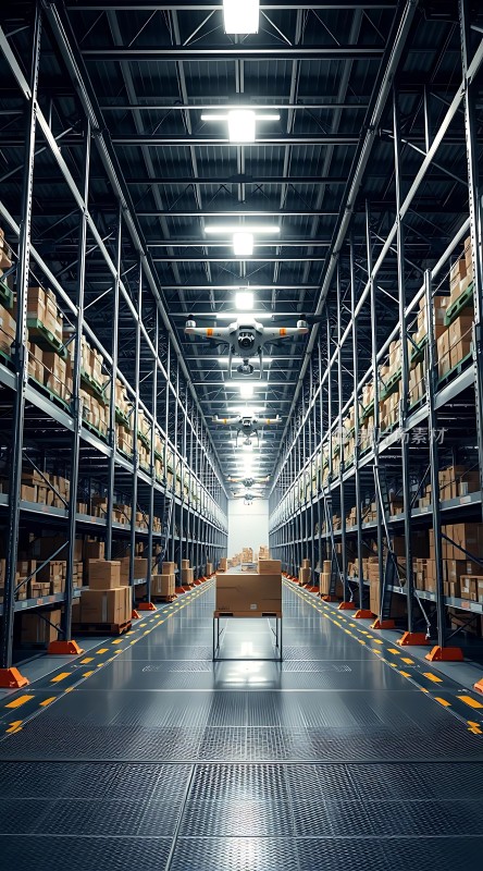 智能仓储物流中心高效运作