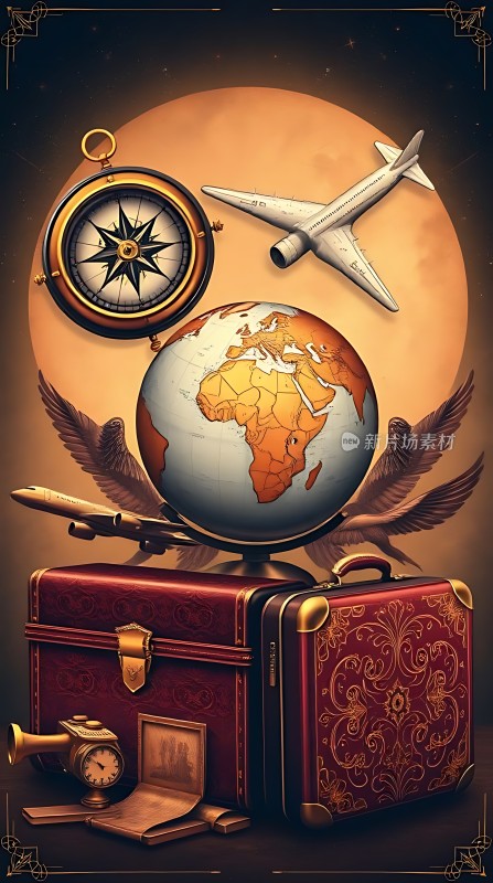 探索未知世界启程环球之旅