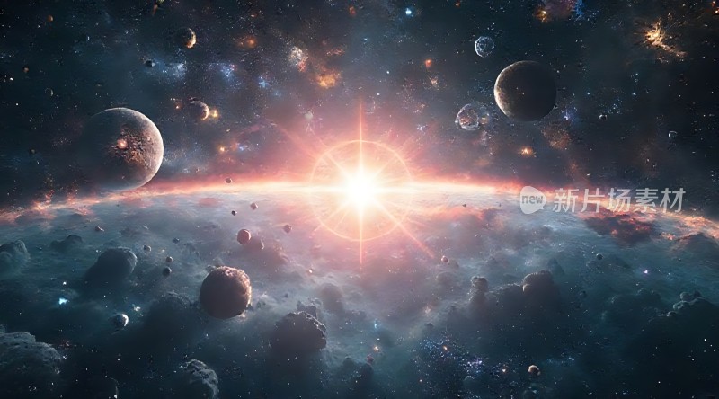 宇宙奇观星云、行星与恒星