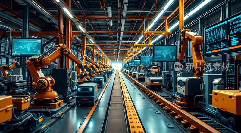 智能工厂生产线