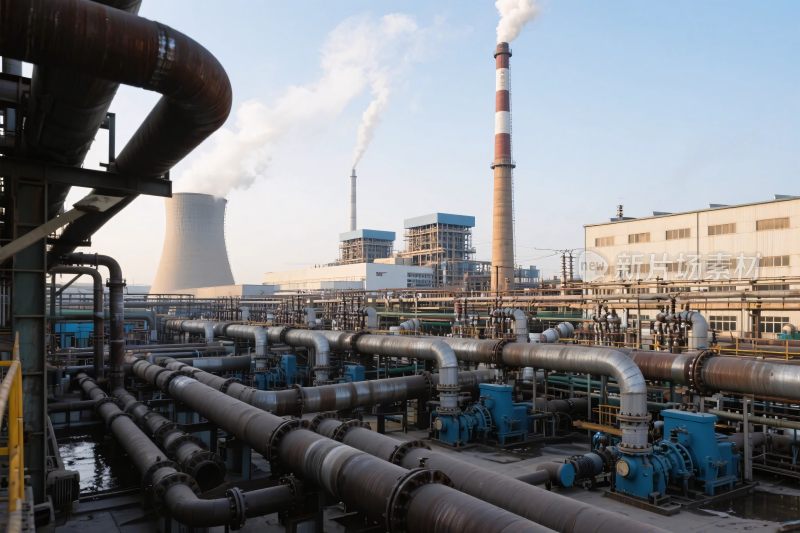工业管道与设施场景