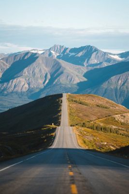 山间公路风景图 山间公路风景图