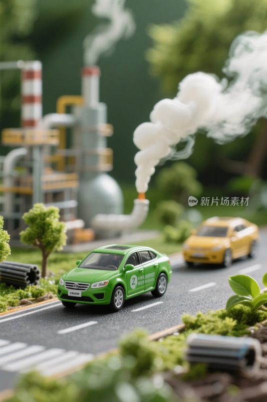 微型工业场景模型