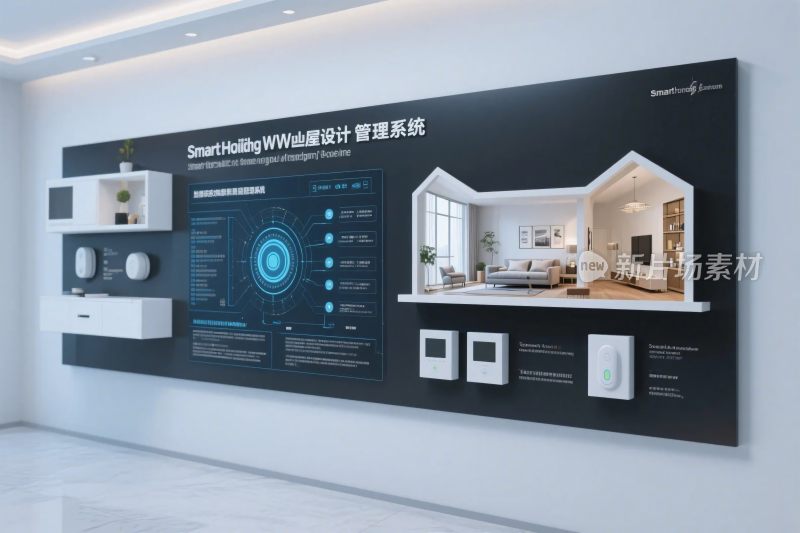 智能家居设计展示墙