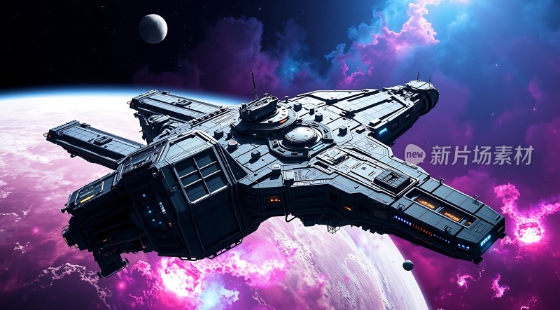 星际飞船探索未知宇宙