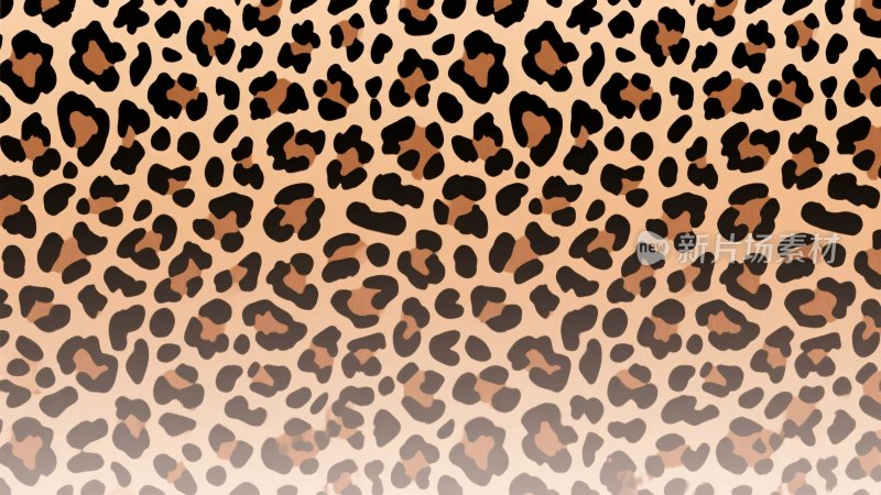 豹纹图案背景