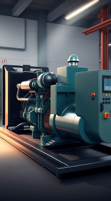 绿色发电机组现代工业设备展示 绿色发电机组现代工业设备展示