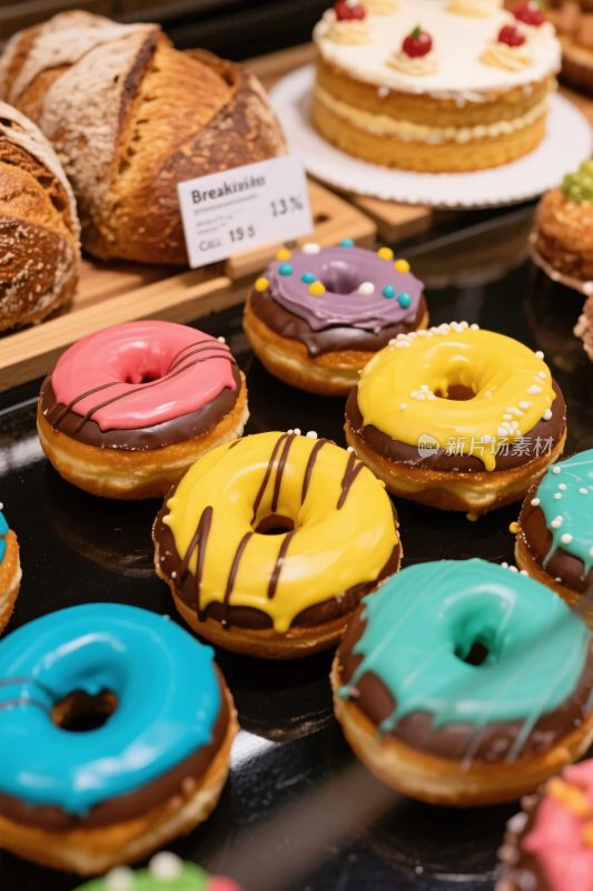 甜点烘焙食品陈列