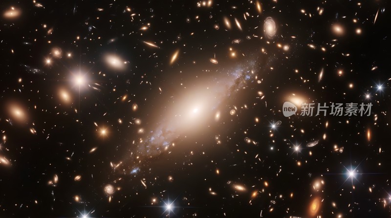 宇宙星河璀璨星系