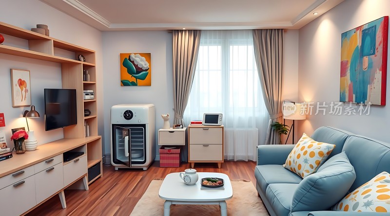 温馨客厅现代简约生活