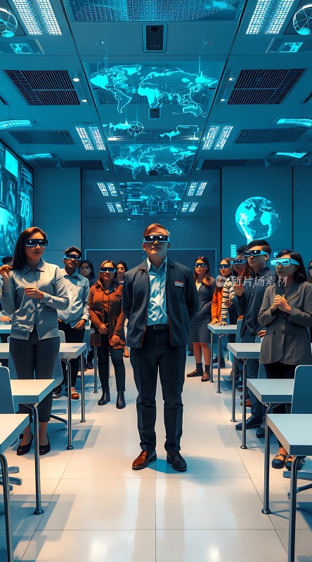 虚拟现实课堂体验未来科技学习之旅