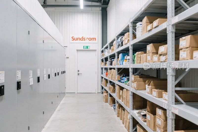 仓库存储货架场景