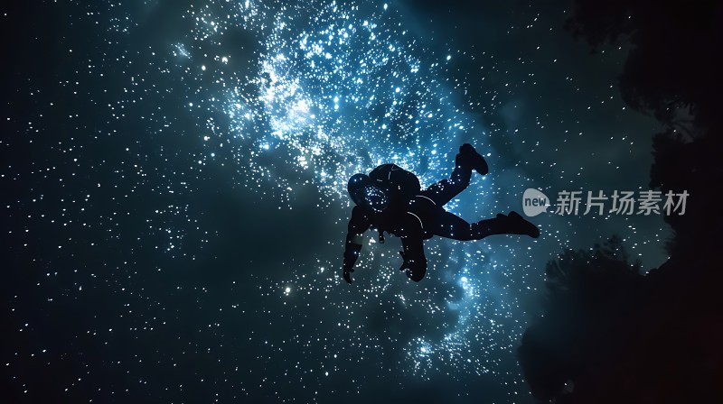 太空漫步者星辰大海间