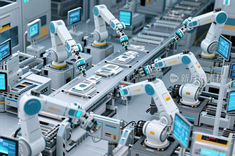 自动化生产线工业机器人