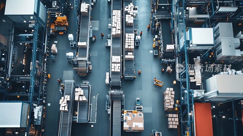 高效物流中心智能仓储作业