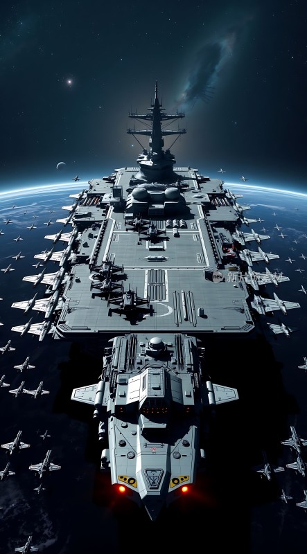 太空航母编队巡天