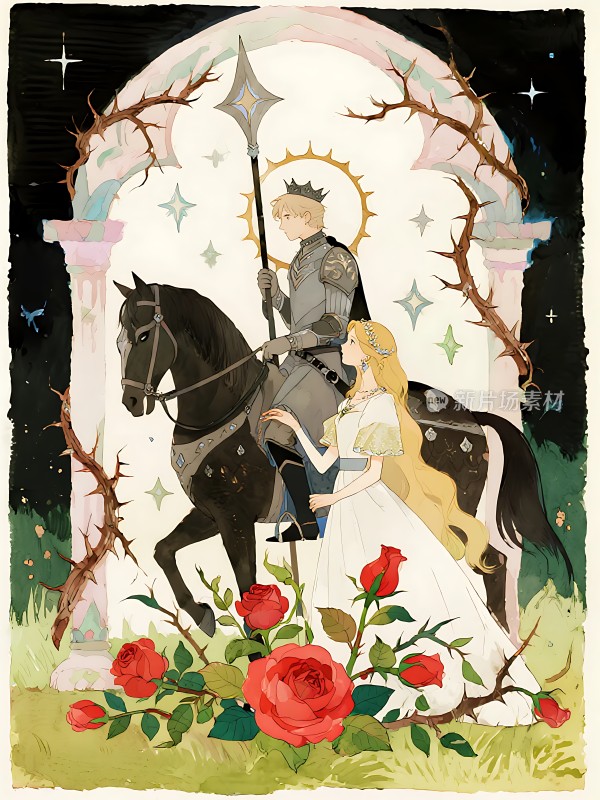 骑士与公主的浪漫传奇