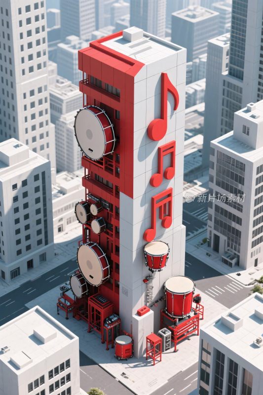 音乐创意主题插画