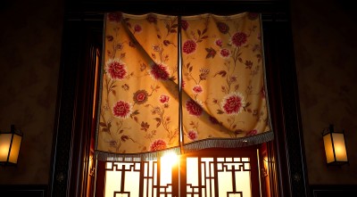 古风窗花与窗帘的结合之美 古风窗花与窗帘的结合之美