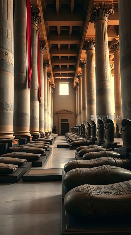 古埃及木乃伊陈列馆