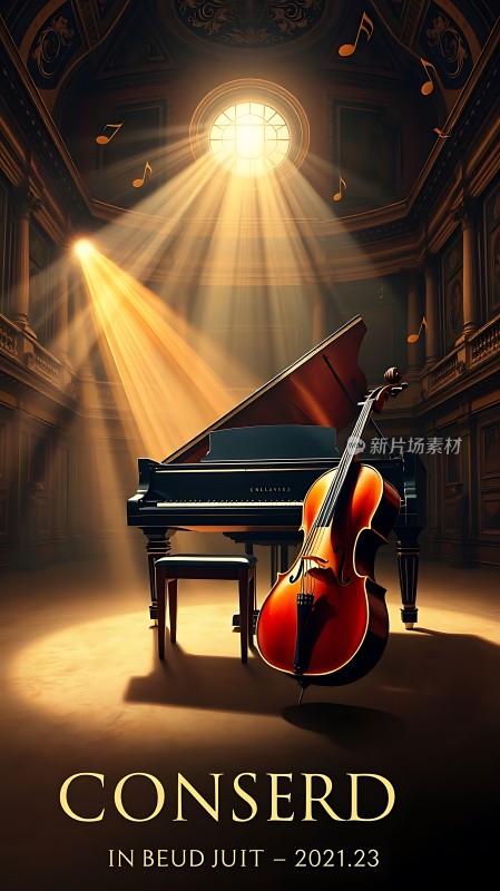 音乐盛宴钢琴与提琴共舞