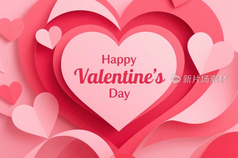 情人节爱心插画