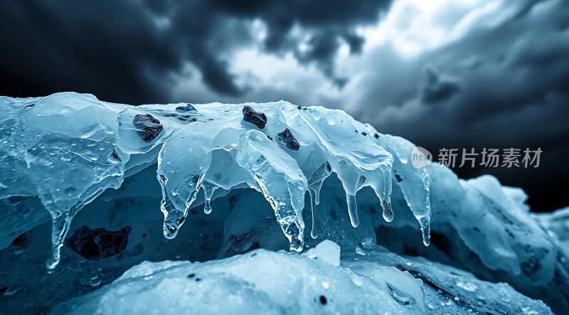 冰封世界晶莹剔透