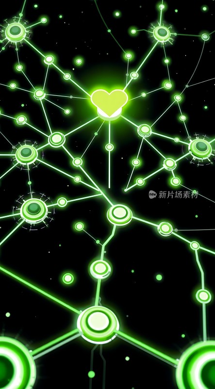 绿色科技网络爱心连接