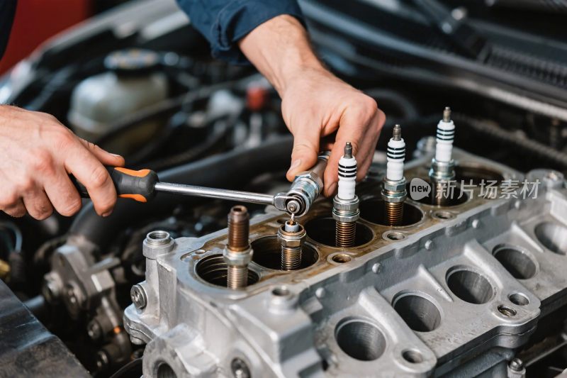 汽车引擎维修操作