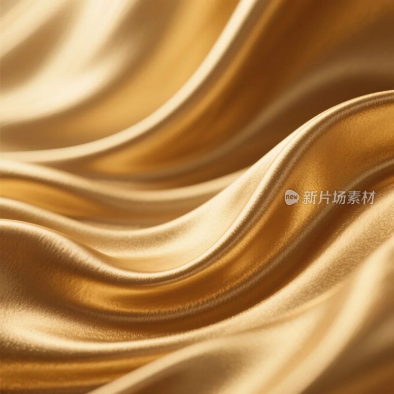 金色丝绸纹理布料