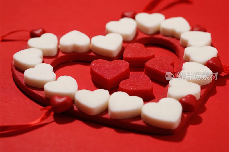 爱心造型装饰摆件