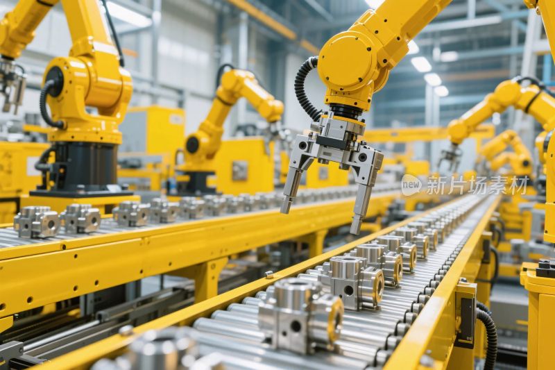 工业机械臂生产场景