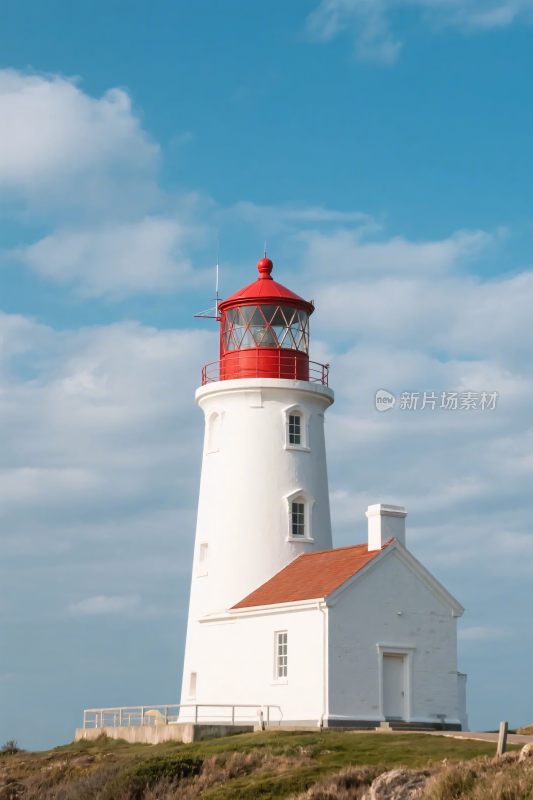 灯塔风景摄影图