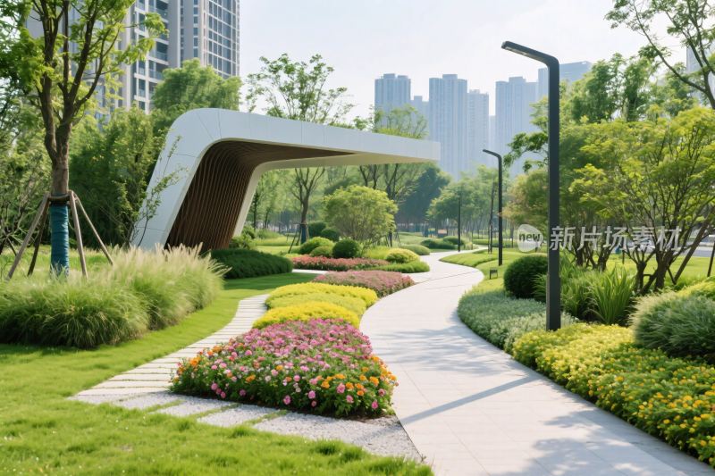 现代城市景观公园
