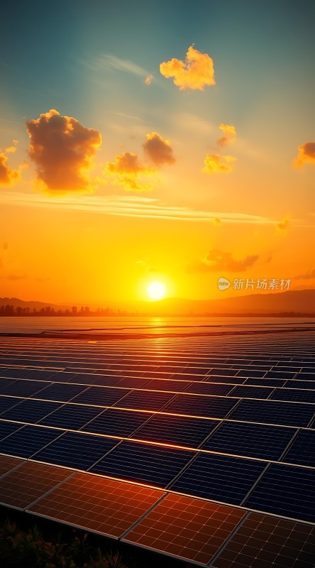 阳光下的绿色能源梦想
