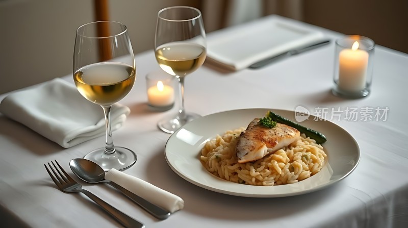 烛光晚餐浪漫时刻