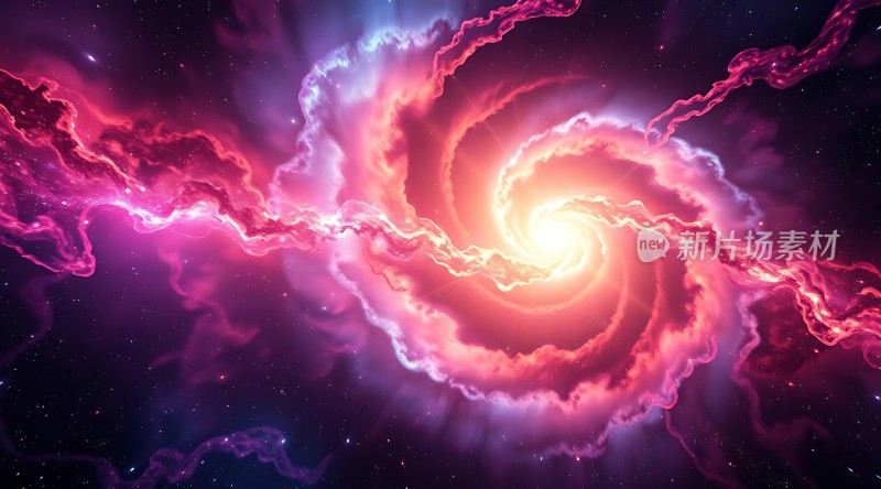 宇宙漩涡星云奇观